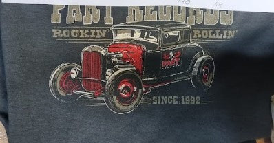 Kids-Shirt - Part Records Hot Rod, Grau