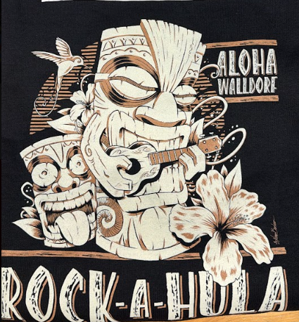 Zipper-Hoodie - Rock-A-Hula, Schwarz