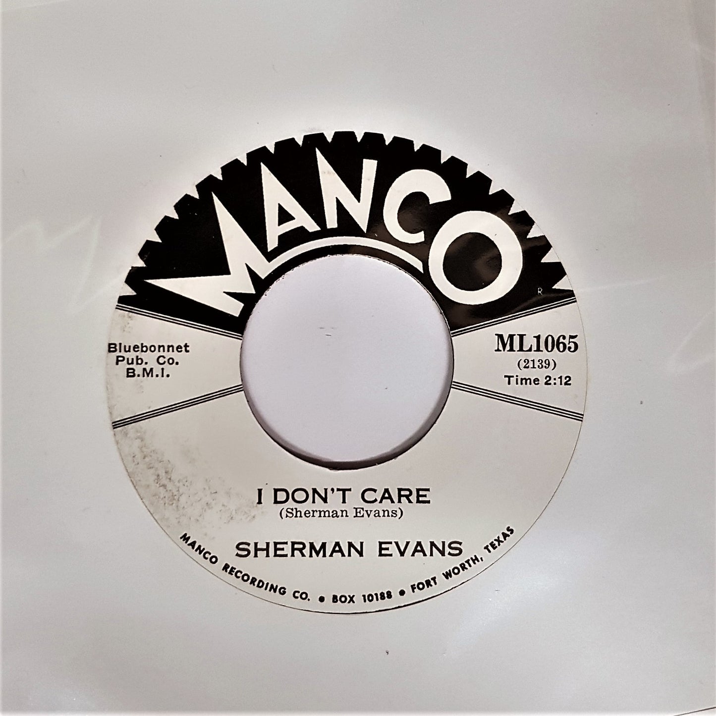 Single - Sherman Evans - I Don't Care, Yo Yo Twist