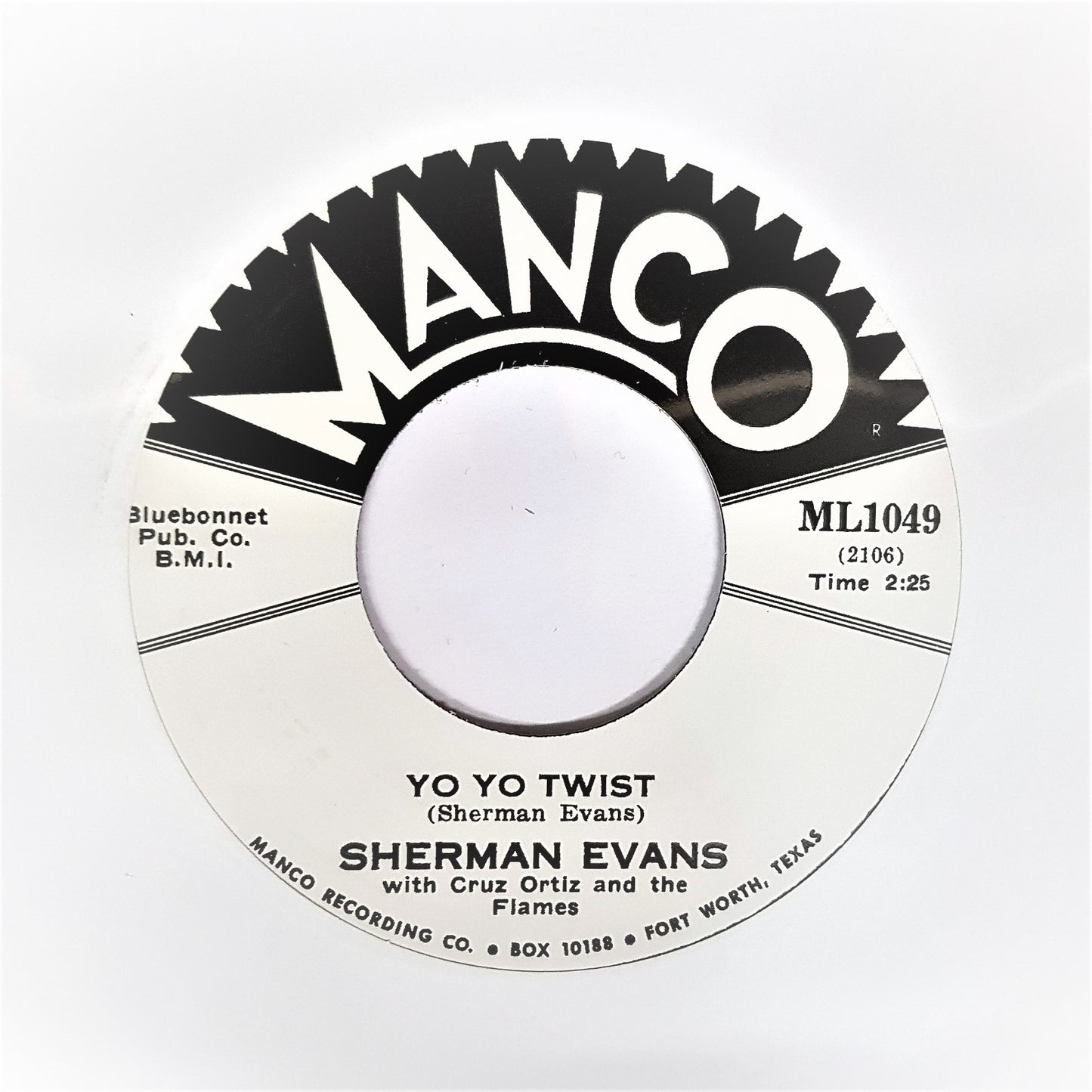 Single - Sherman Evans - I Don't Care, Yo Yo Twist