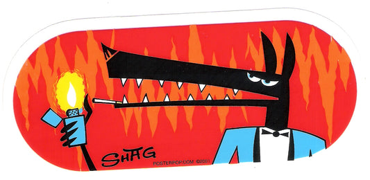 Sticker - Shag - Tobacco Wolf