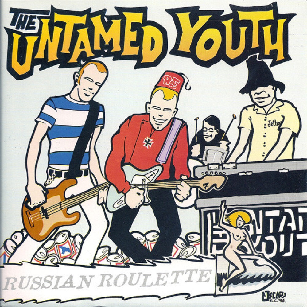 Single - Untamed Youth - Russian Roulette; Mean Woman