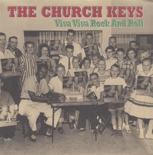 Single - Church Keys - Viva Viva Rock And Roll , Peephole , Staggerin'