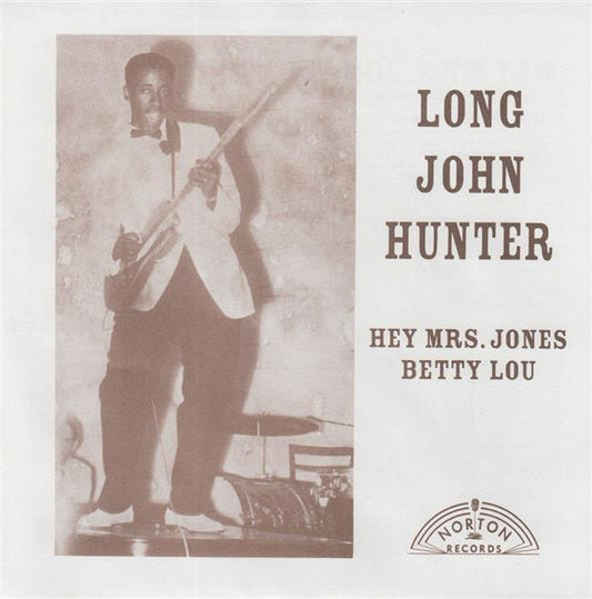 Single - Long John Hunter - Hey Mrs. Jones , Betty Lou