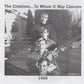 Single - Creations - To Whom It May Concern , Better Watch Out , I'M Mad , Soul And Feeling