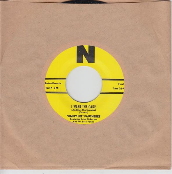 Single - Jimmy Lee Fautheree - I Want The Cake (And Not The Crumbs) , You're Not Play Love