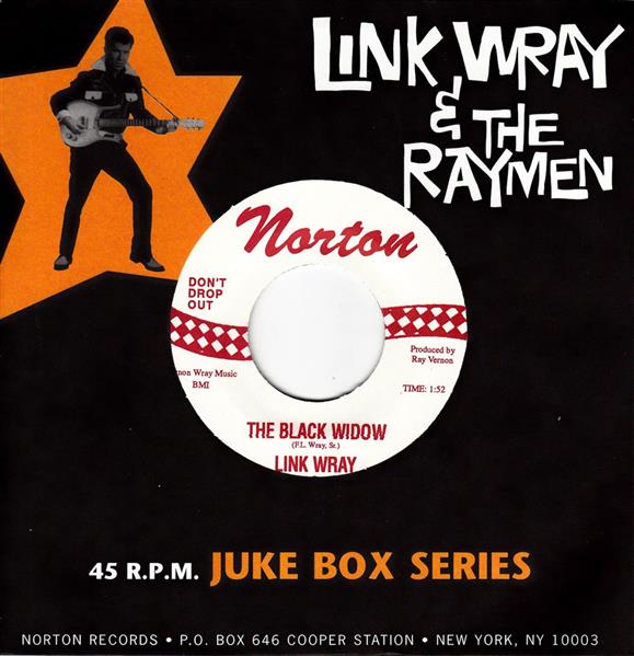 Single - Link Wray - The Black Widow , Mustang