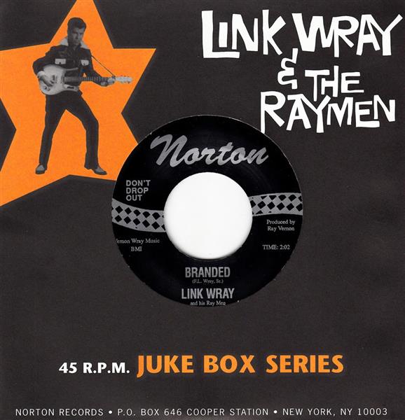 Single - Link Wray - Branded , Law Of The Jungle