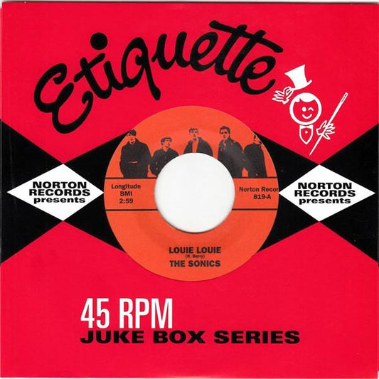 Single - Sonics - Louie Louie , Wailers - Louie Louie