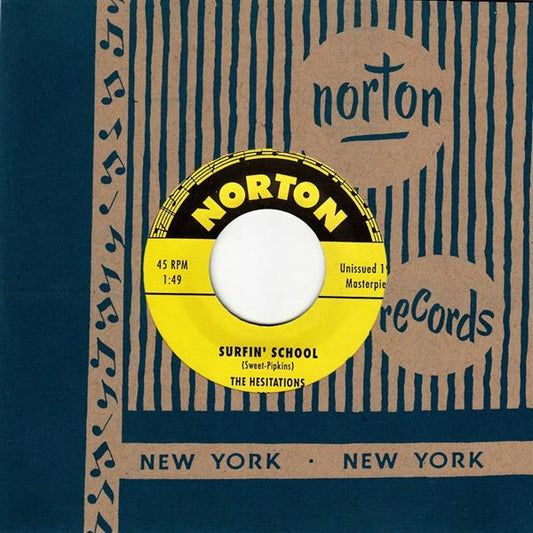 Single - VA - Hesitations - Surfin' School, Slough Boys - Surfin' On Cedar Lake