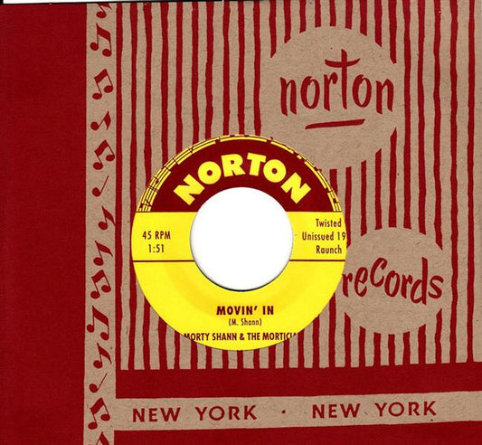 Single - Morty Shann And Morticians - Movin' In, Read Headed Woman