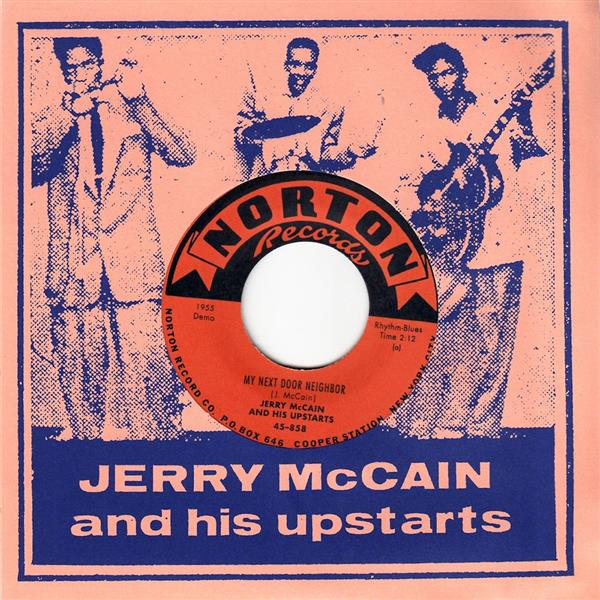 Single - Jerry Mccain - My Next Door Neighbor , Crying Like A Fool