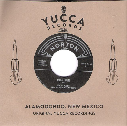 Single - VA - Don Orr And The Original Rockets - Sarah Jane, Sonny Wallce - Black Cadillac