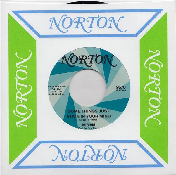 Single - VA - Miriam - Some Things Just Stick in Your Mind, Sam Elwitt Orchestra - In Another Land