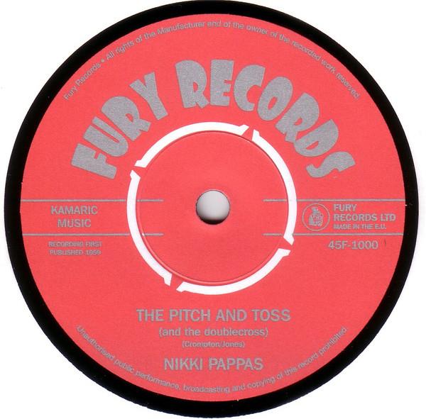 Single - VA - Nikki Pappas - The Fireballs U.K. - The Pitch And Toss; Cherokee War Dance