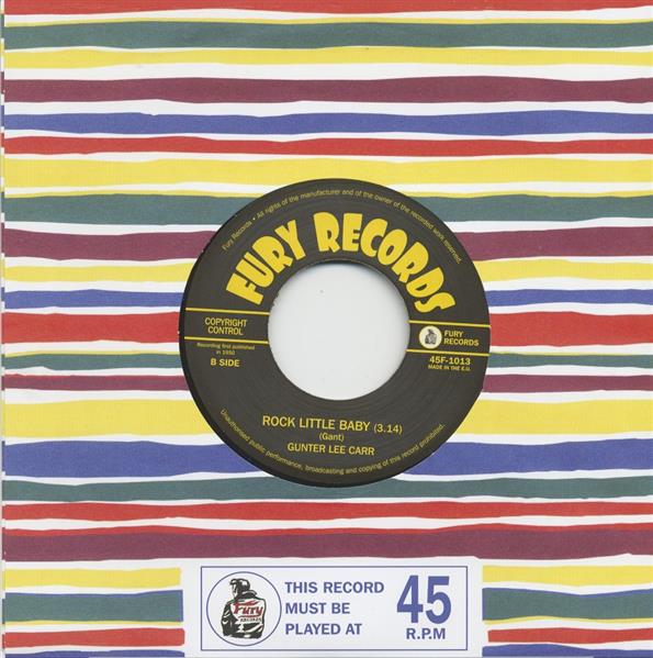 Single - Gunter Lee Carr - We're Gonna Rock, Rock Little Baby
