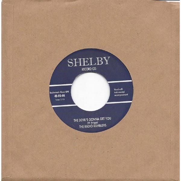 Single - Radio Ramblers - Crying Blues; The Devil's Gonna Get You
