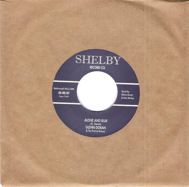 Single - Glenn Doran - Walking The Floor; Alone And Blue