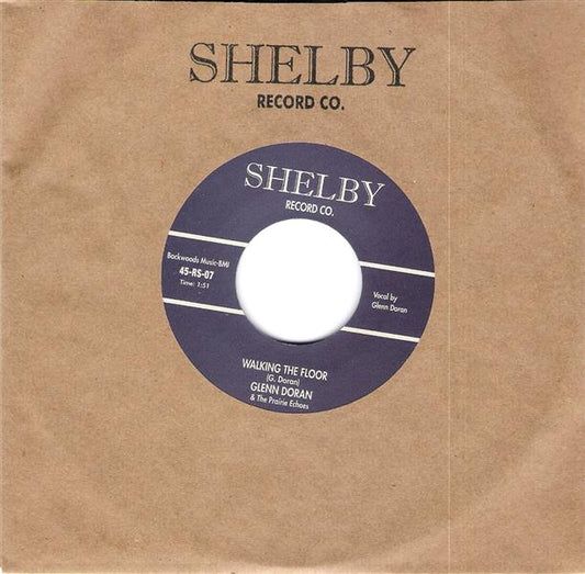 Single - Glenn Doran - Walking The Floor; Alone And Blue
