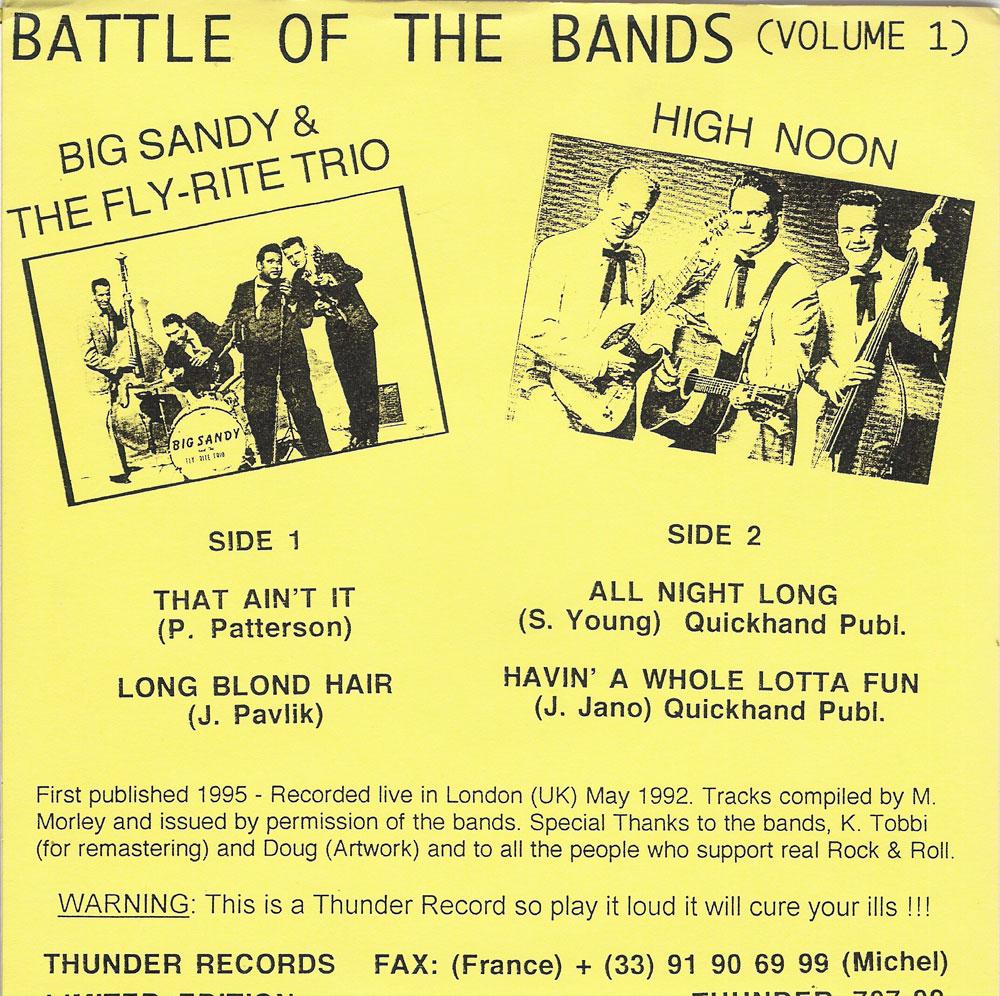 Single - VA - Battle Of The Bands - High Noon vs. Big Sandy