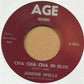 Single - VA - Ricky Allen - Cut You A Loose / Junior Wells - Cha Cha Cha In Blue