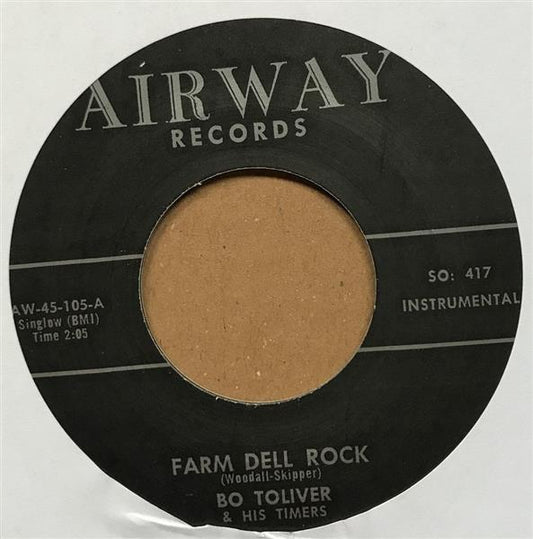 Single - Bo Tolliver - Begging; Farm Dell Rock