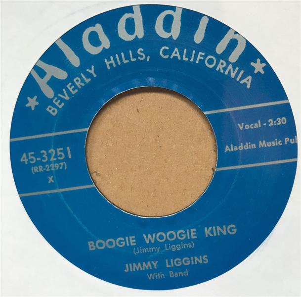 Single - mmy Liggins - Boogie Woogie King / No More Alcohol