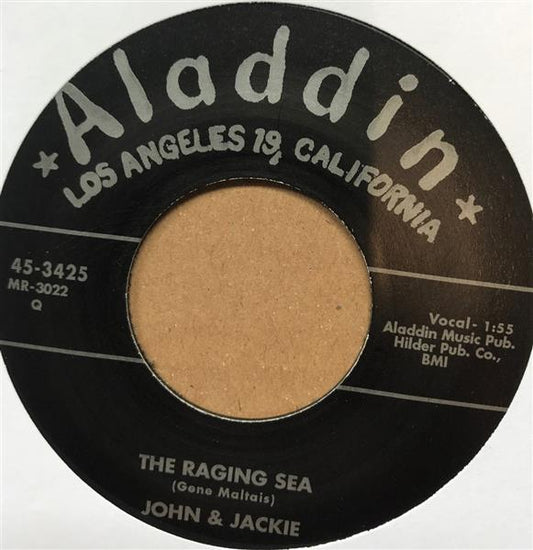 Single - Jackie And Joe - Little Girl / Raging Sea
