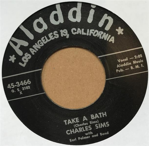 Single - Charles Sims - Take A Bath; You're Gonna Need Me