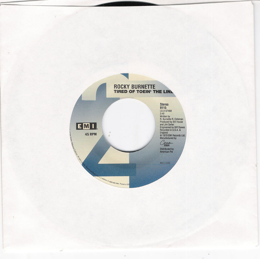 Single - VA - Missing You - John Waite , Tired Of Toein' The Line - Rocky Burnette
