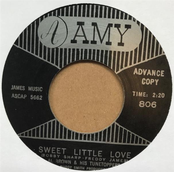Single - Al Brown - Take Me Back / Sweet Little Love