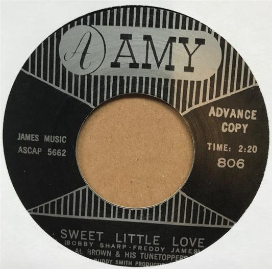 Single - Al Brown - Take Me Back / Sweet Little Love