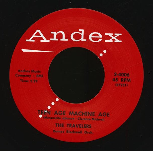 Single - Travelers - Teen Age Machine Age; Green Town Girl