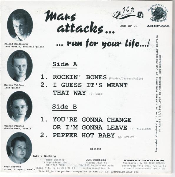 Single - Mars Attacks - Run For Your Life