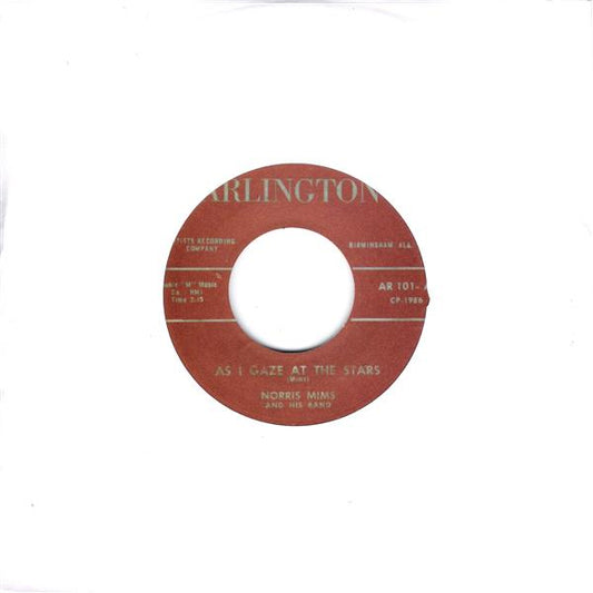 Single - Norris Mims - Sweet Sweet Baby, As I Gaze At The Stars