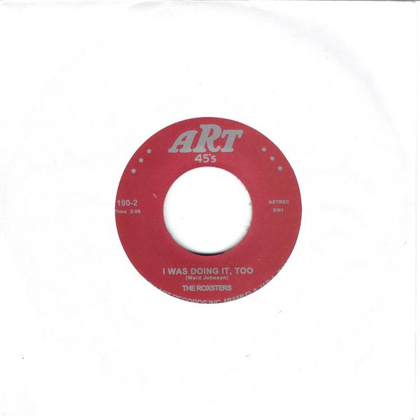Single - Roxsters - She's Mine, I Was Doing It, Too