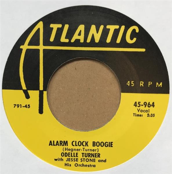 Single - Laurie Tate - Rock Me Daddy / Odelle Turner - Alarm Clock Boogie