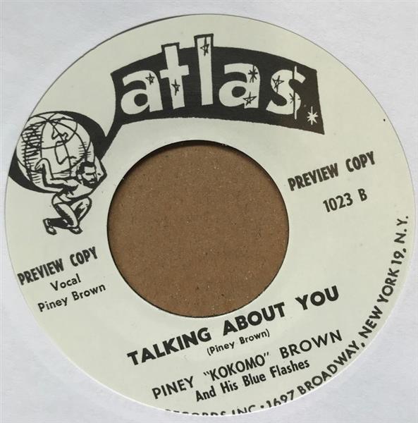 Single - VA - Piney Brown - Talkin' About You/Jimmy Horne - Hello Little Girl