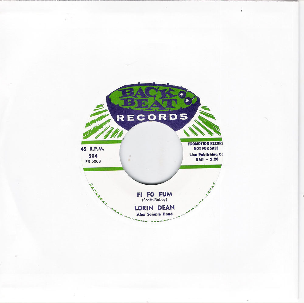 Single - VA - Lorin Dean - Fi Fo Fum , Johnny Spain - I'm In Love