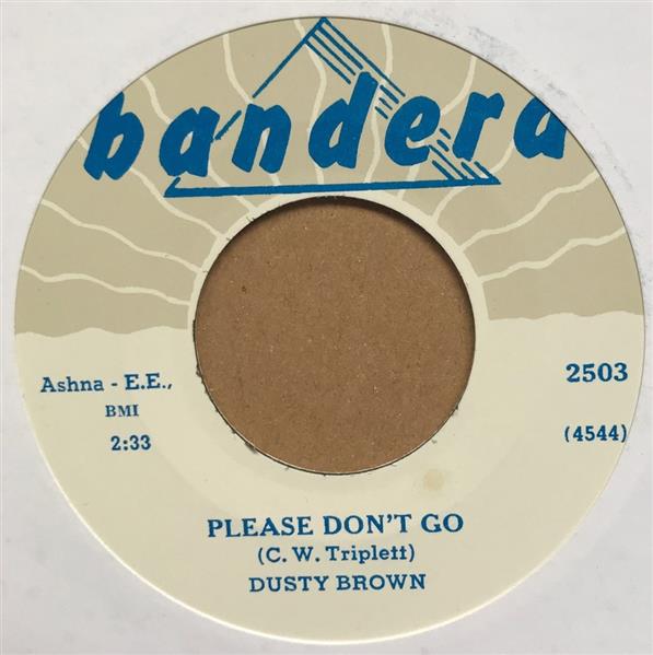 Single - Dusty Brown - Well You Know / Please Don't Go