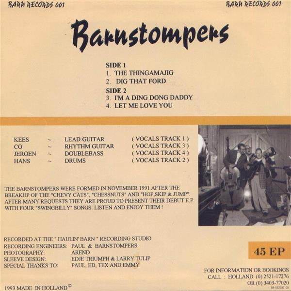 Single - Barnstompers - Dig That Ford, Ding Dong +2