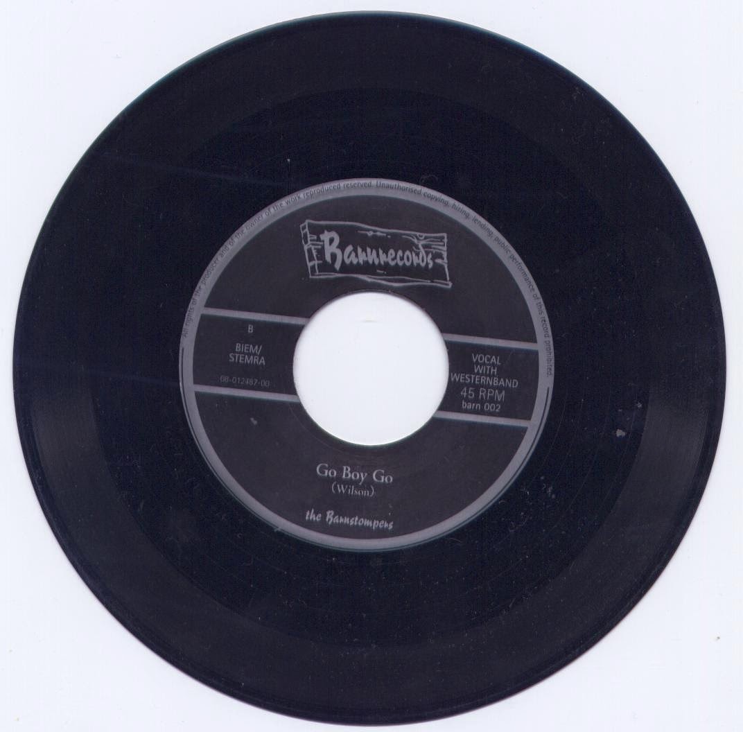 Single - Barnstompers - Gonna Roll And Rock, Go Boy Go