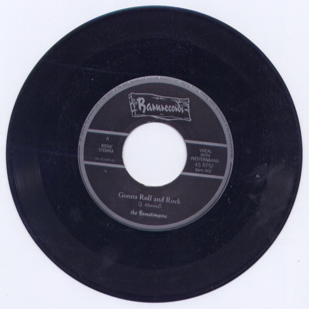 Single - Barnstompers - Gonna Roll And Rock, Go Boy Go