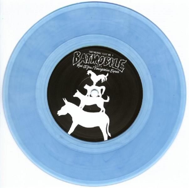 Single - Batmobile - Earthquake Files No. 1 - Blue Vinyl