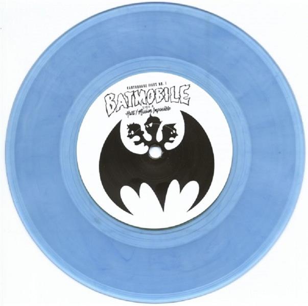 Single - Batmobile - Earthquake Files No. 1 - Blue Vinyl