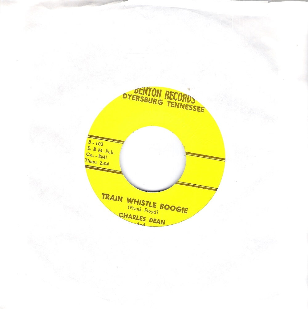 Single - Charles Dean And The Rondells - Itchy, Train Whistle Boogie