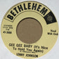 Single - Lenny Johnson - Walk Ginny Walk , Gee Gee Baby