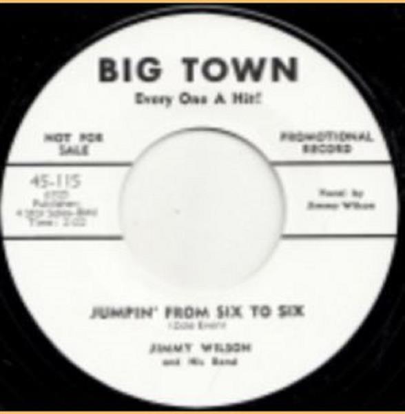 Single - Jimmy Wilson - Jumpin' From Six To Six, Oh! Red