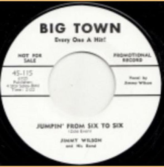 Single - Jimmy Wilson - Jumpin' From Six To Six, Oh! Red