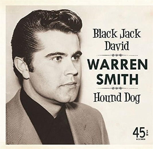 Single - Warren Smith - Black Jack David, Hound Dog